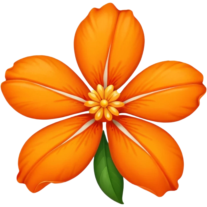 flor de tangerina emoji