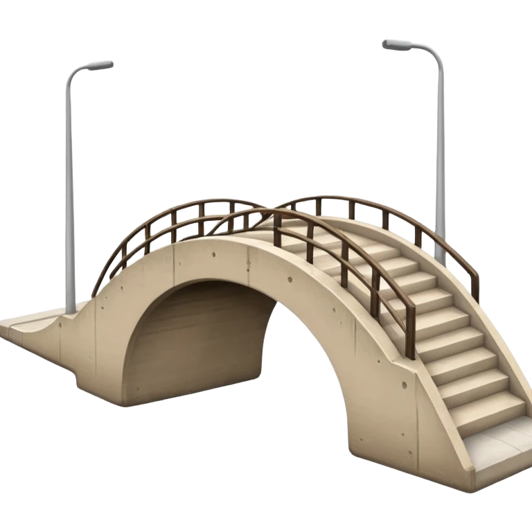 Beige Bridge emoji
