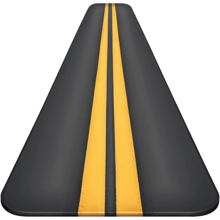 basic straight road emoji