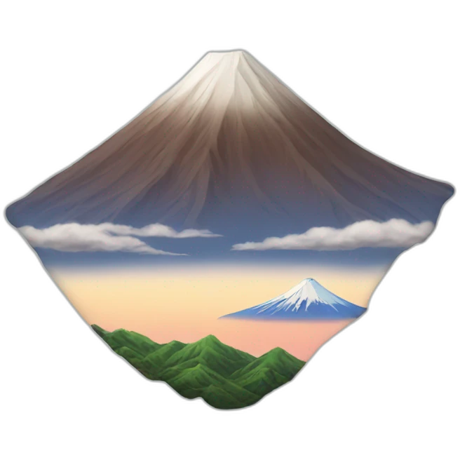 Mount Fuji emoji