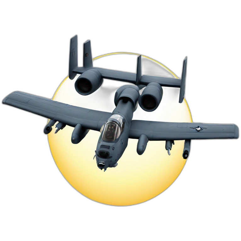 A-10 does brrrrrrrrr emoji