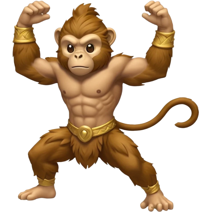 air elemental monkey warior emoji