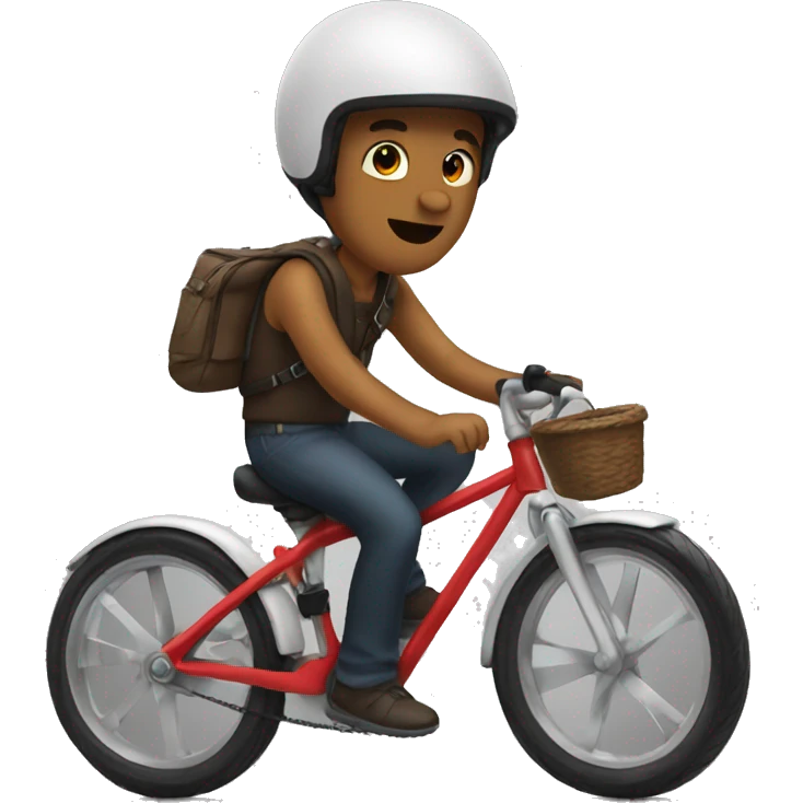 Me on bike emoji