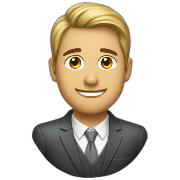 Gamer doing business emoji