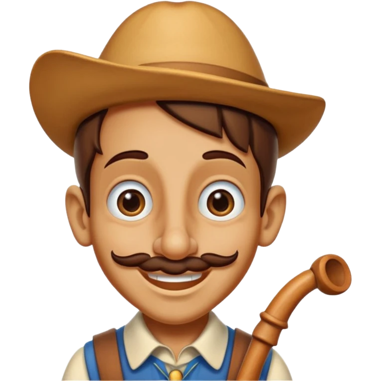PINOQUIO COM O NARIOZ EMPINADO emoji