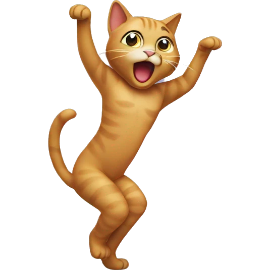 cat twerking  emoji
