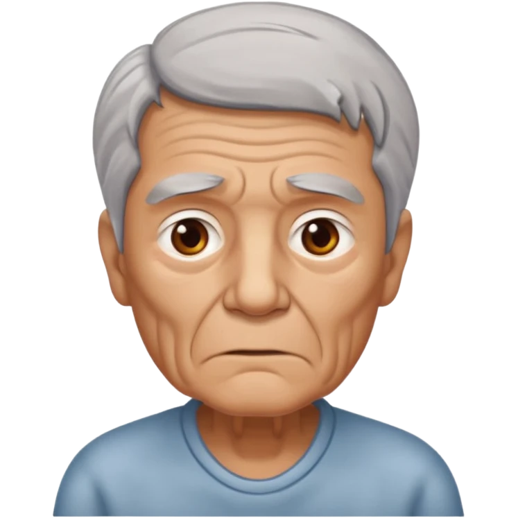 WELL BUILD OLD MAN WITH RIB PAIN emoji