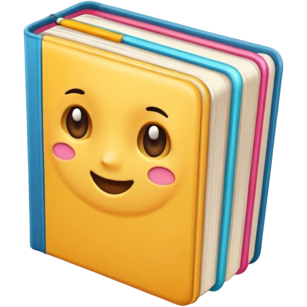 cute book emoji