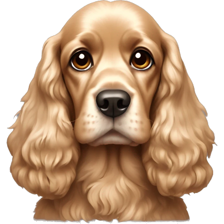 Cocker spaniel emoji