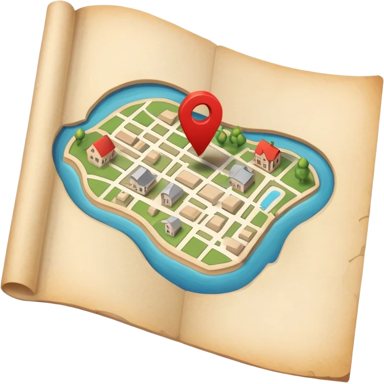 Address map emoji