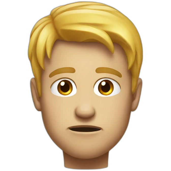 unpredictable face emoji