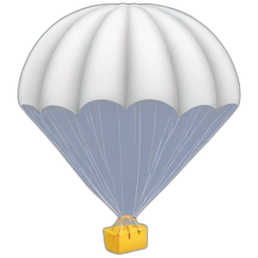 parachute emoji