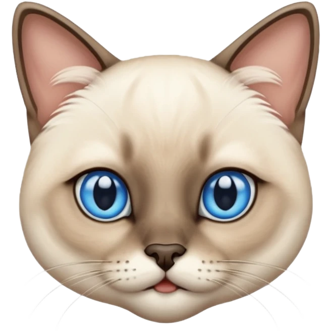 Siamese cat emoji