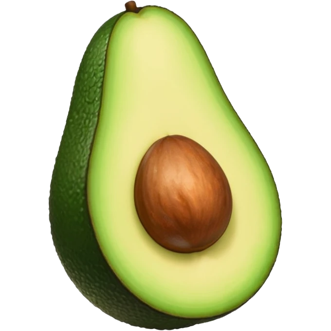 Half Avocado emoji