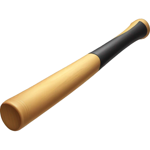 Baseball bat emoji