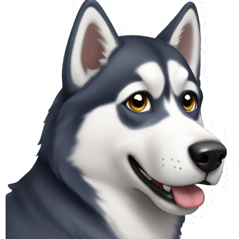 Husky emoji
