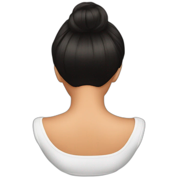 Kim kardashian perfect round bum behind emoji
