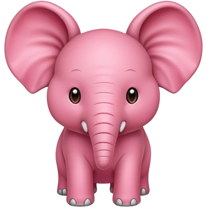 Strawberry elephant emoji