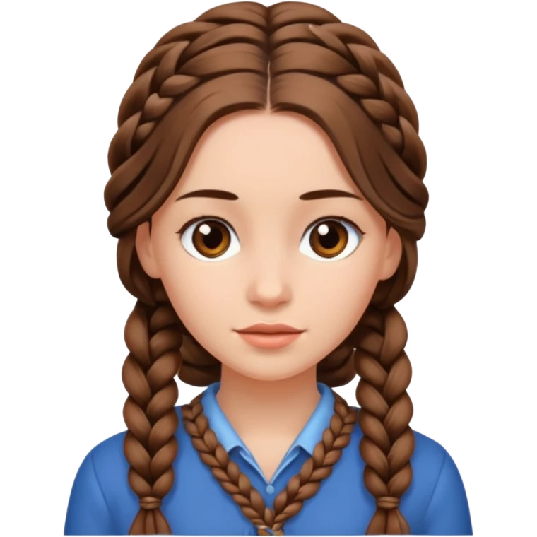 and, haired, braided, emoji