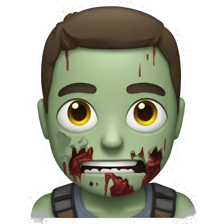 fighter a zombie emoji