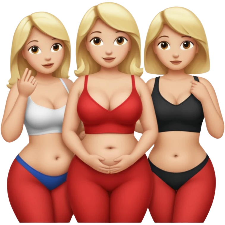 group intimacy bbw blonde Mfm  emoji