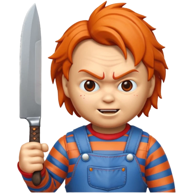 Un emojin de chuky emoji