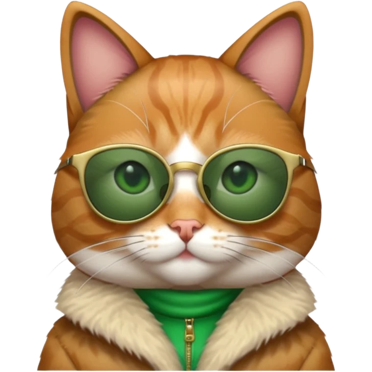 Cat wearing sunglasses emoji