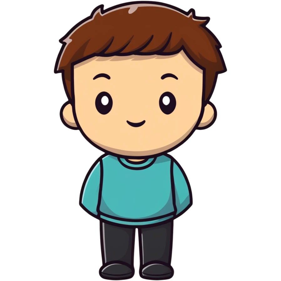 sad person with brown short hair emoji