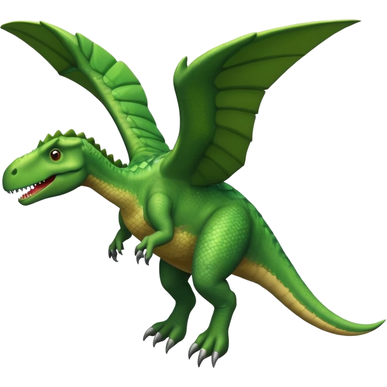 Flying dainosar  emoji