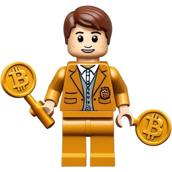 lego homme bitcoin emoji