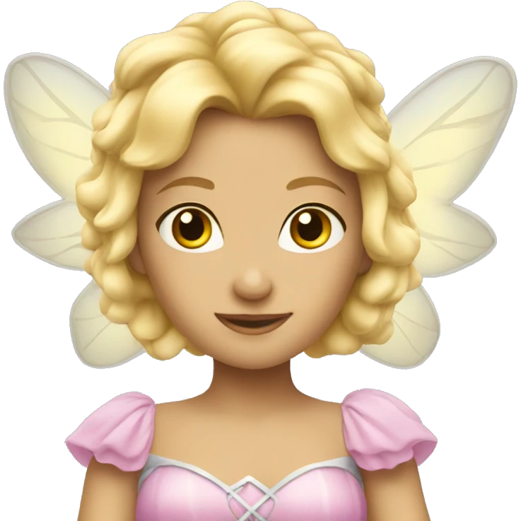 Blonde fairy princess emoji