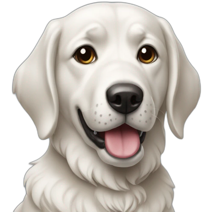 Hund isst Eis emoji
