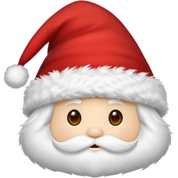 santa hat only no face no head emoji