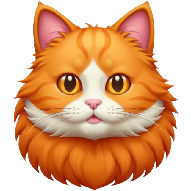 orange cat emoji
