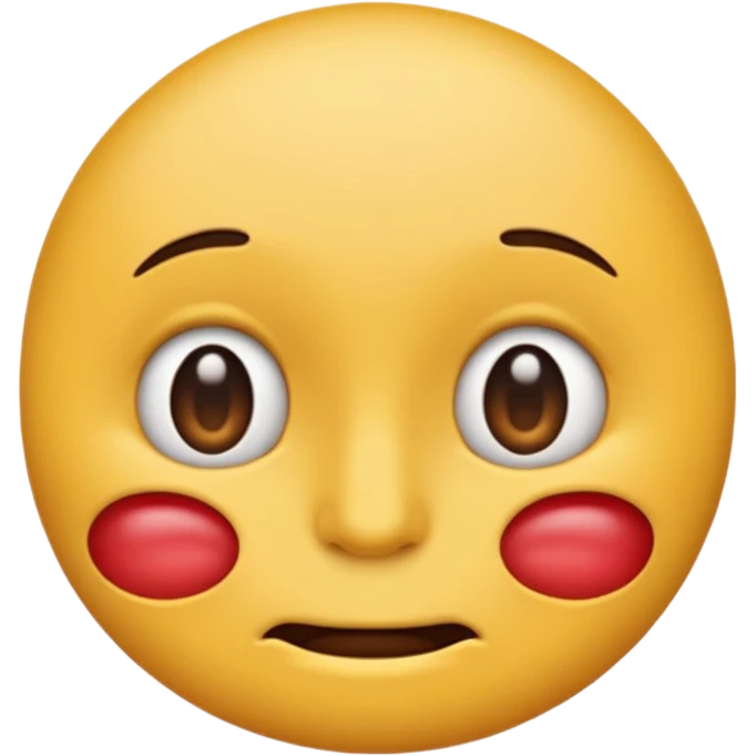 Un emoji normal comme lui😶 mais qui fait un side eye emoji