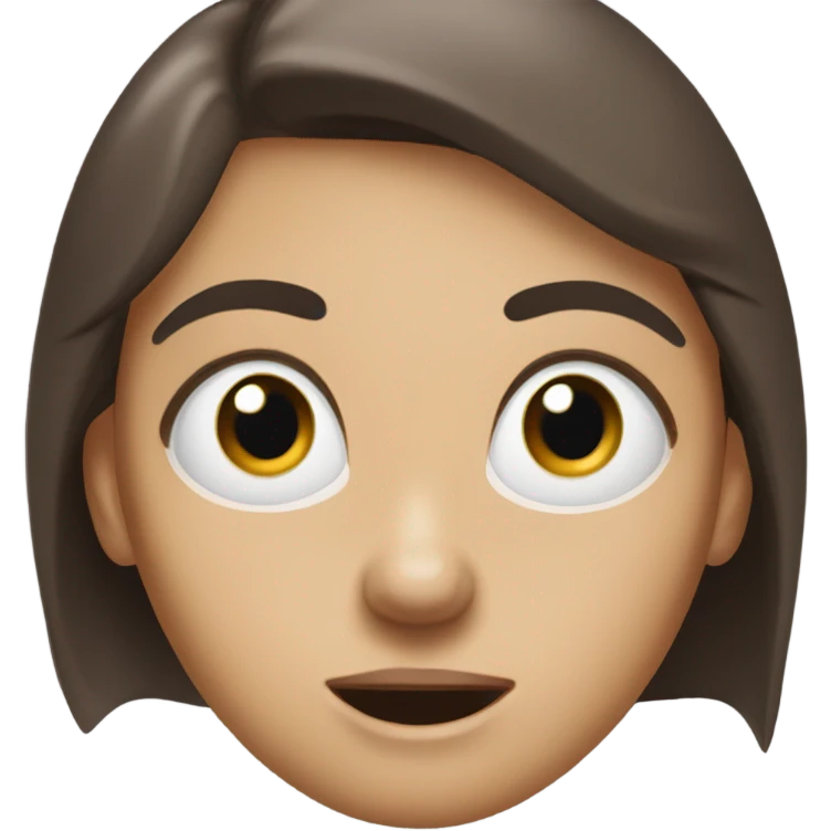 Surprised woman emoji
