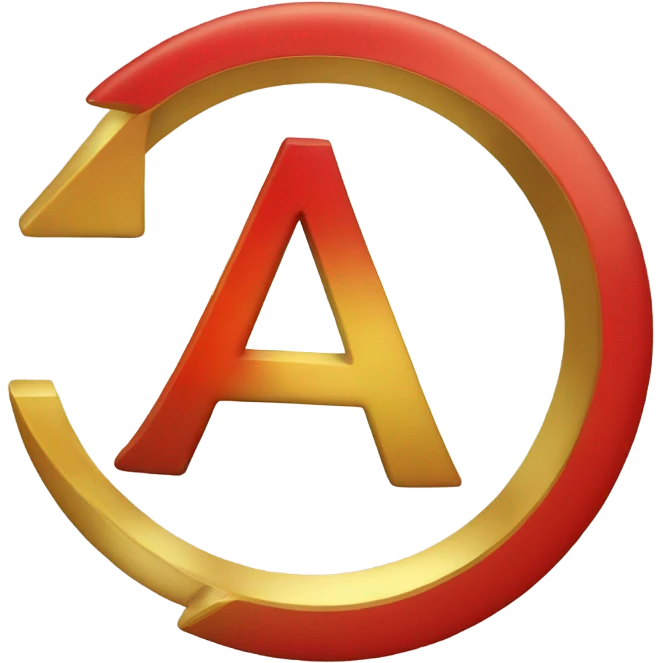red and gold seven emoji