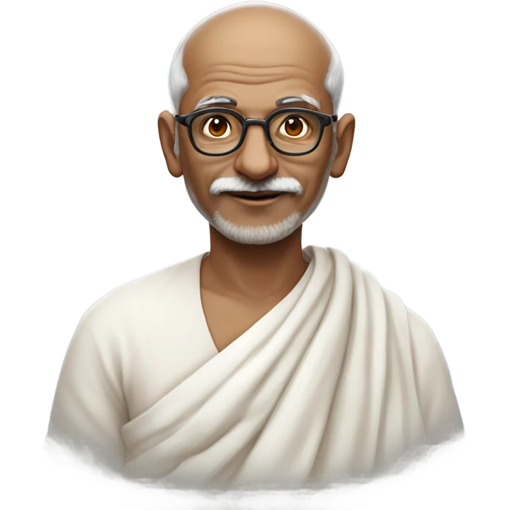 gandhi emoji