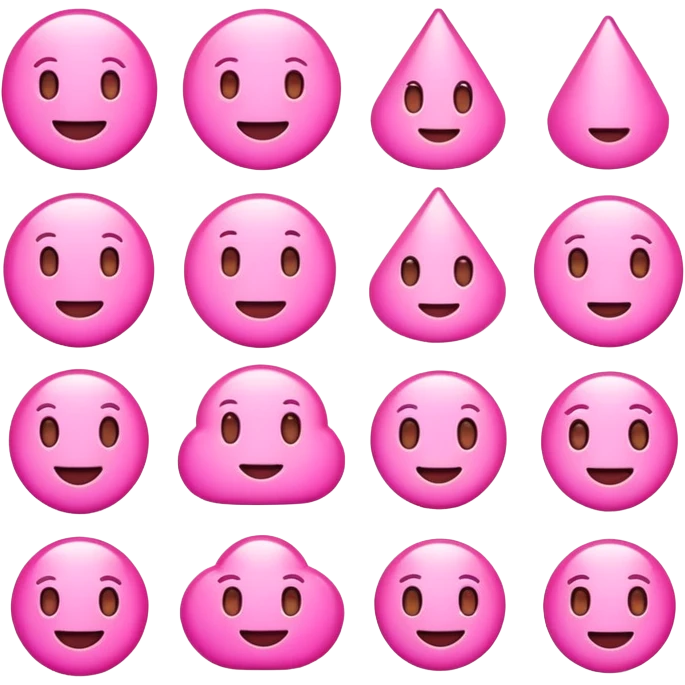 Emojis pink emoji