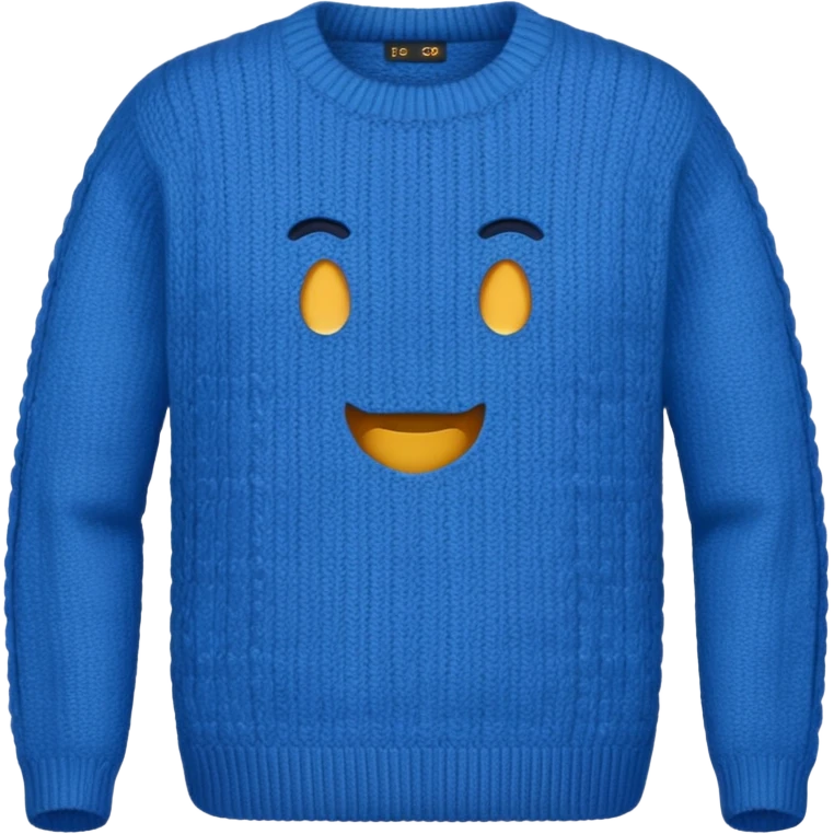 Knitted emoji