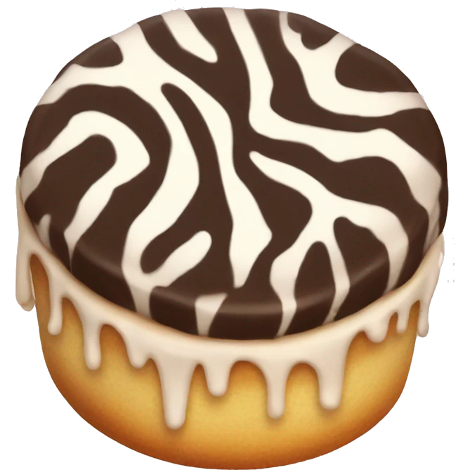 Zebrakuchen emoji