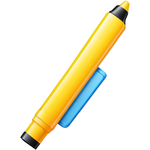 colorful highlight marker emoji