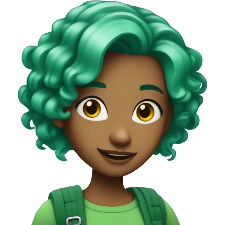 Tilly green emoji