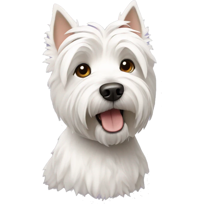 West highland white terrier emoji