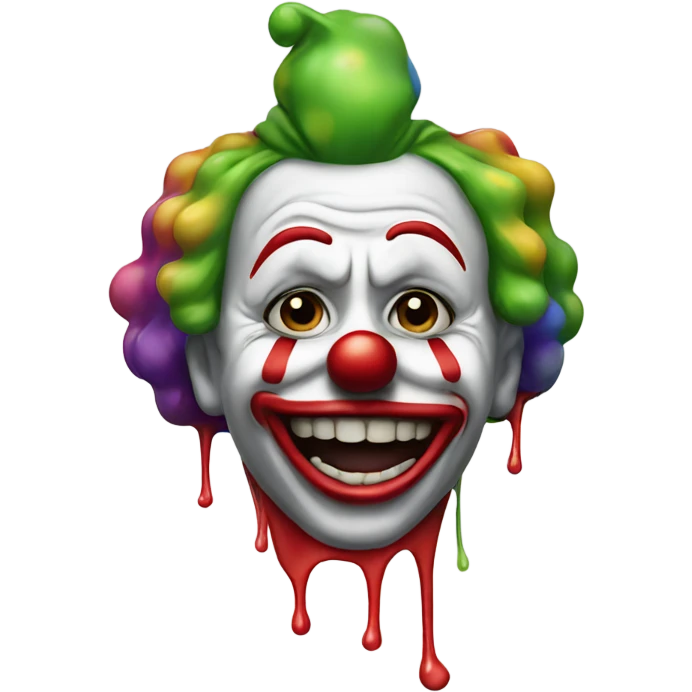 Clown dripped out emoji