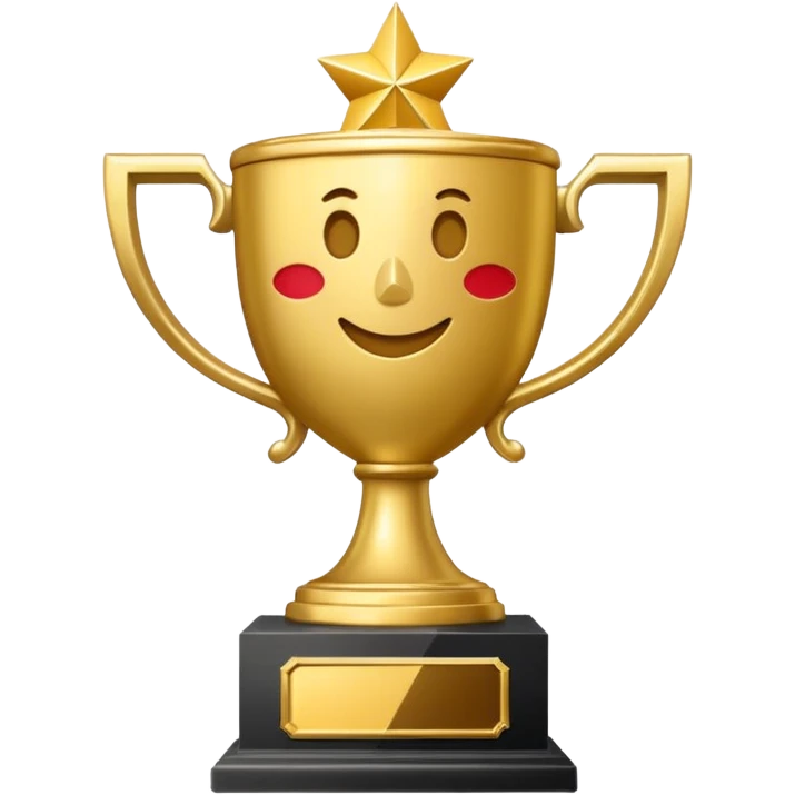 holiday theme trophy emoji