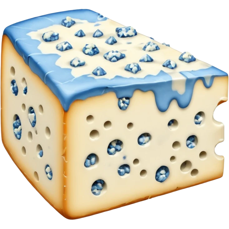 Blue cheese emoji