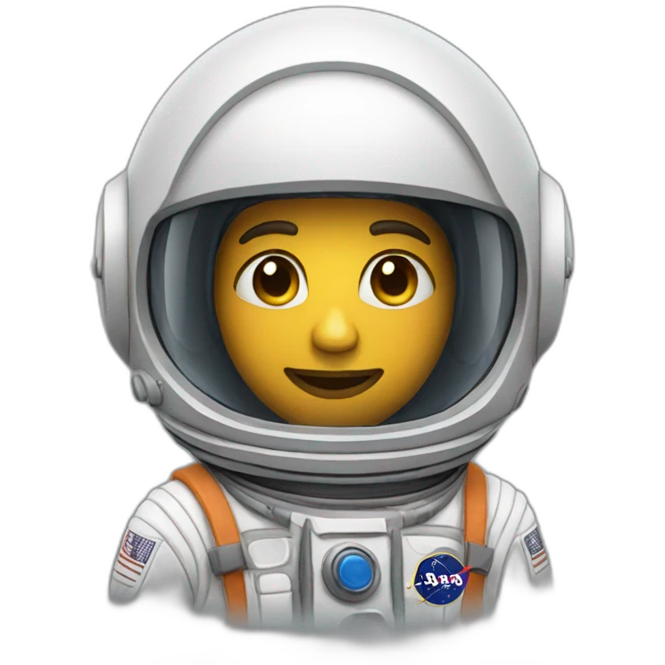 astronaut helemet emoji