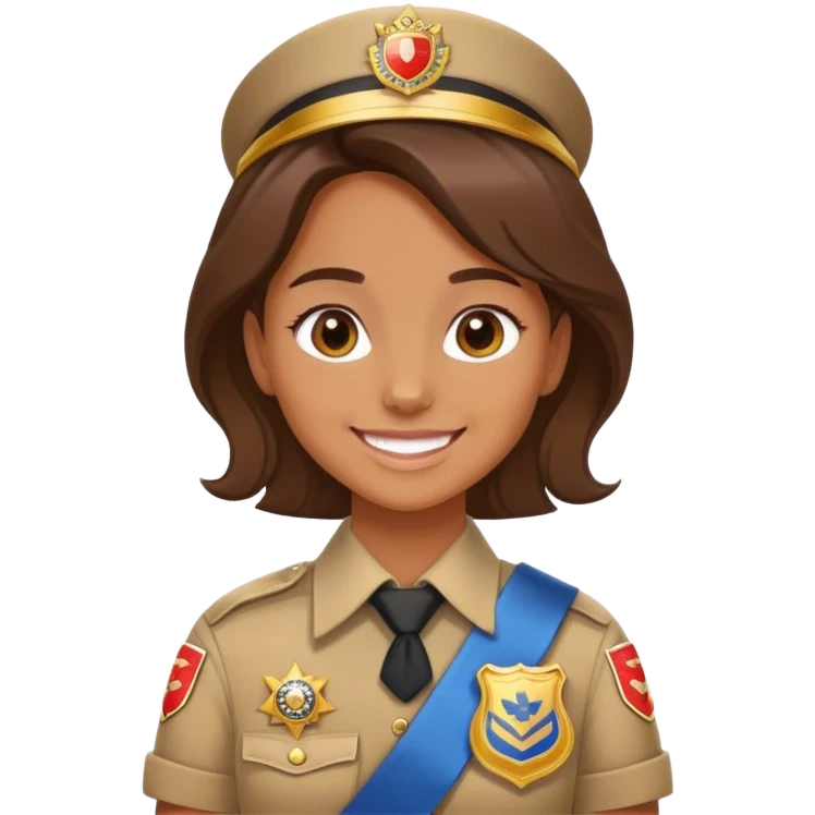 Una chica gremialista emoji