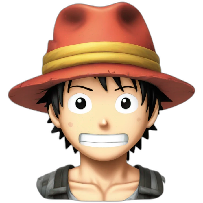Luffy one pièce emoji